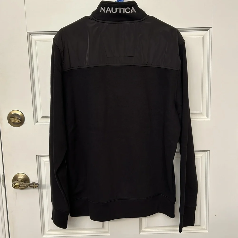 Men’s size Large Nautical quarter zip, NWT - Picture 7 of 13